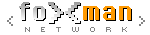 Internet Tomelloso. foXman network. logotipo.